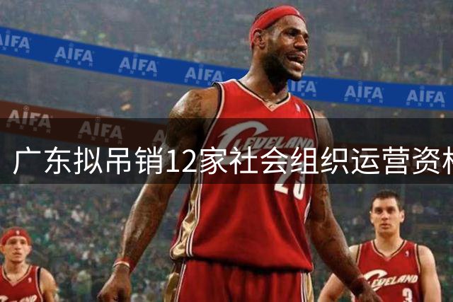广东拟吊销12家社会组织运营资格